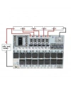 5S 100A LiFePO4 Balanslı BMS Beyaz PCB