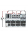 5S 100A LiFePO4 Balanslı BMS Beyaz PCB
