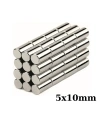 5x10mm Neodyum Güçlü Mıknatıs - Neodim Magnet