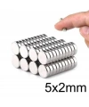 5X2mm Neodyum Güçlü Mıknatıs - Neodim Magnet