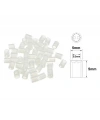 5x5mm Led Distans (Standoff) - Beyaz