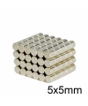 5X5mm Neodyum Güçlü Mıknatıs - Neodim Magnet
