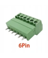 6 Pin 3.81mm Geçmeli 180C Takım Klemens
