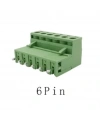 6 Pin 5.08mm Geçmeli 90C Takım Klemens