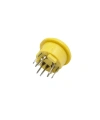 6 Pin Dişi Mini DIN Konnektör - Panel Tipi