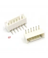 6 Pin JST-XH 2.54 Tunik Konnektör Erkek Eğik 90°