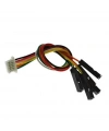 6-Pin SH 1.0mm Dişi - 2.54mm Dişi Dupont Dönüştürücü Kablo - 20cm