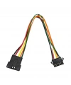 6-Pin SM 2.54mm Dişi - Erkek Uzatma Kablosu - 20cm