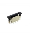 6 Pin SMD Flat Kablo Yuvası 1mm Pin Aralığı