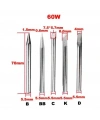 60W B Tip Havya Ucu - Silver