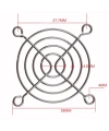 60x60mm Metal Fan Kapağı Fan Teli