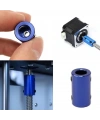 6.35x6.35mm Sabit Kaplin Şaft 3D Printer Yazıcı