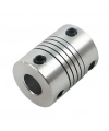 6.35x8mm Esnek Kaplin Alüminyum 3D Yazıcı CNC Uyumlu