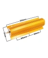 6R 500W RX24 Alüminyum Direnç