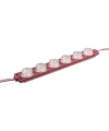 6W Mercekli Modül 6lı Led - Kırmızı 12V