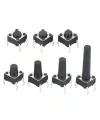 6x6x12mm 4 Pinli Push Buton - Tact Switch