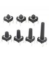 6x6x5mm 4 Pinli Push Buton - Tact Switch