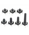 6x6x6mm 4 Pinli Push Buton - Tact Switch