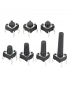 6x6x9mm 4 Pinli Push Buton - Tact Switch