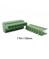 7 Pin 7.62mm Geçmeli 180C Takım Klemens