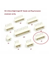 7 Pin JST-XH 2.54 Tunik Konnektör Erkek Eğik 90°