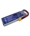 7.4V 2S 7200mAh 100C Lipo Batarya