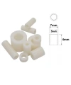 7x4mm Led Distans (Standoff) - Beyaz