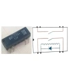 881-233-12V Reed Röle Çift Kontak N/O 12VDC 0.5A