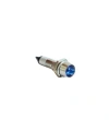 8mm 220V Metal Sinyal Lambası - Mavi
