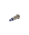 8mm 24v Beyaz Led Metal Sinyal Lambası IP67 GQ8F-W