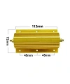 8R 300W RX24 Alüminyum Direnç