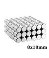 8x10mm Neodyum Güçlü Mıknatıs - Neodim Magnet