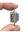 9 Pin DB9 Erkek Konnektör D-Sub Lehim Tipi 1 Adet