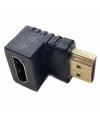 90° HDMI to HDMI Erkek-Dişi (M2F) Dönüştürücü Çevirici