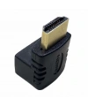 90° HDMI to HDMI Erkek-Dişi (M2F) Dönüştürücü Çevirici