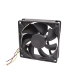 92x92x25mm 12V 0.26A Fan 3 Kablolu - Siyah