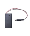 9V Pil Yuvası - Kutulu ve Anahtarlı