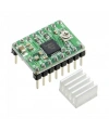 A4988 Step Motor Sürücü Kartı 2A Yeşil + Soğutucu