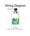 AC 220V 10000W Motor Dimmer Hız Kontrol Kartı