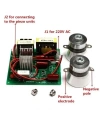 AC 220V Ultrasonik Temizleyici Sürücü Kartı + 2 Adet 50W 40KHZ Transdüser