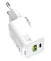 AC-96 20 Watt 1xUSB-A 1xUSB-C 1mt Type-C to Type-C Kablo Duvar Şarj Aleti