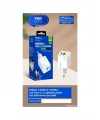 AC-97 20 Watt 1xUSB-A 1xUSB-C 1mt Type-C to Lightning Kablo Duvar Şarj Aleti