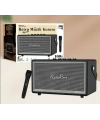 ACS-17 100W Gücünde 4+2x2 İnç Mikrofonlu Retro Müzik Kutusu Bluetooth