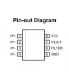 ACS714 20A SOIC-8 Smd Akım Sensörü Entegresi
