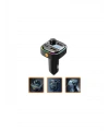 AFT-13 Wireless 3.1A 2xUSB TF Kartlı Type-C RGB Işıklı FM Transmitter