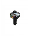 AFT-13 Wireless 3.1A 2xUSB TF Kartlı Type-C RGB Işıklı FM Transmitter