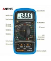 Aneng AN8205C Dijital Multimetre (Mavi)