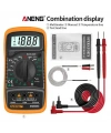 Aneng AN8205C Dijital Multimetre (Sarı)