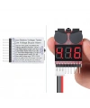 Arduino 1S-8S LiPo Voltaj Ölçer Cihazı Alarm Modülü
