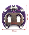 Arduino LilyPad CR2032 Pil Modülü